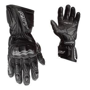 RST AXIS CE LEATHER GLOVE [BLACK]